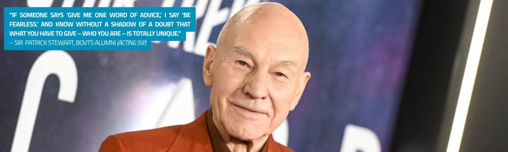 Sir Patrick Stewart at Star Trek press conference